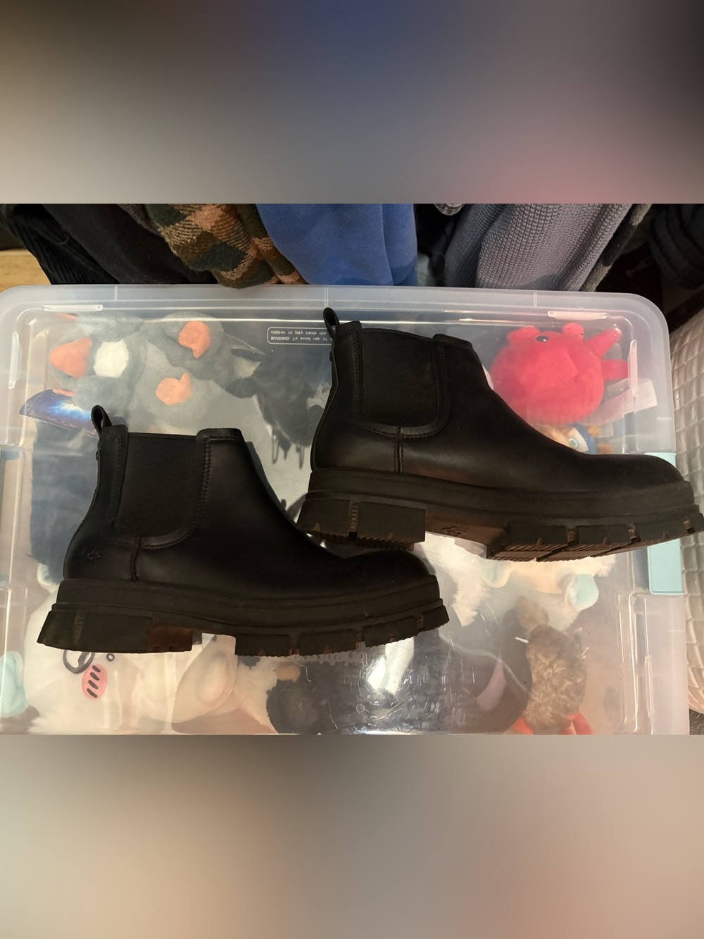 UGG Black Chelsea Boots